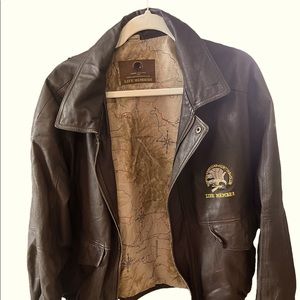 North American Hunting Club Member Leather Jacket